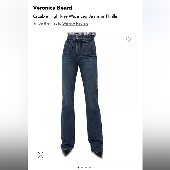 Veronica Beard Crosbie 27 wide leg - Picture 4 of 4